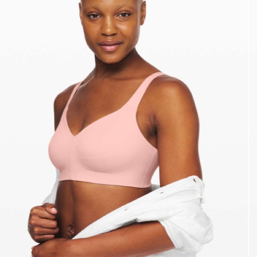 Lululemon Like Nothing Bra in Misty Shell - Picture 1 of 5